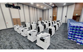 고속복합기+피니셔 단기임대, 25년12월 평창
